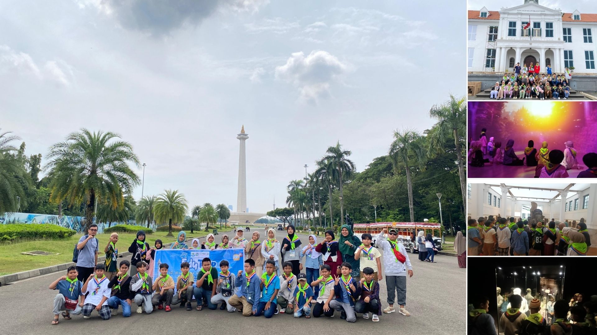 Keliling Monas dan menelusuri sejarah Indonesia di Museum Nasional Indonesia